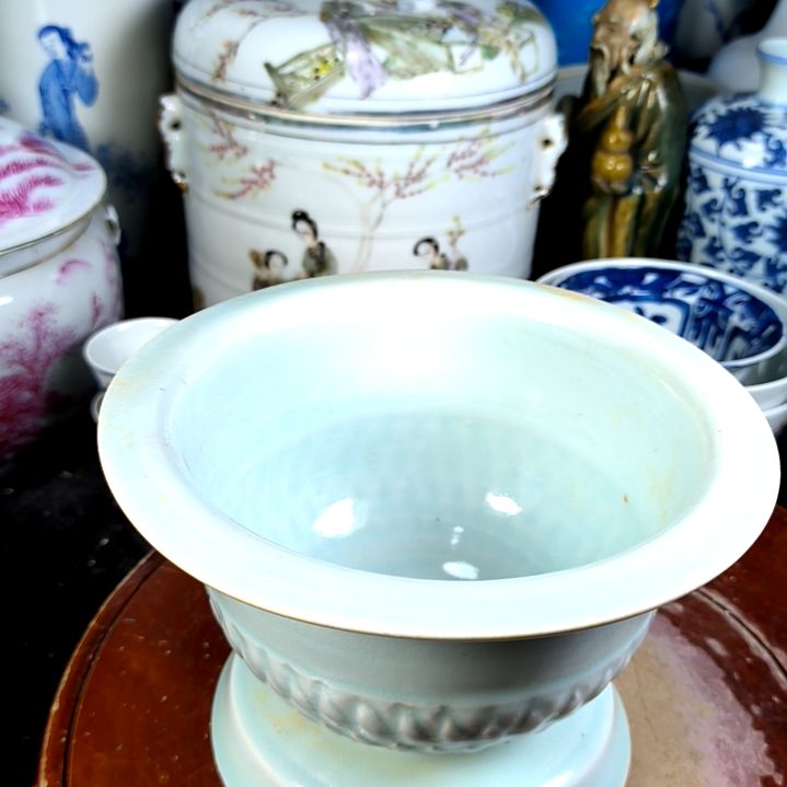 摆件用****3全手工制作的瓷器