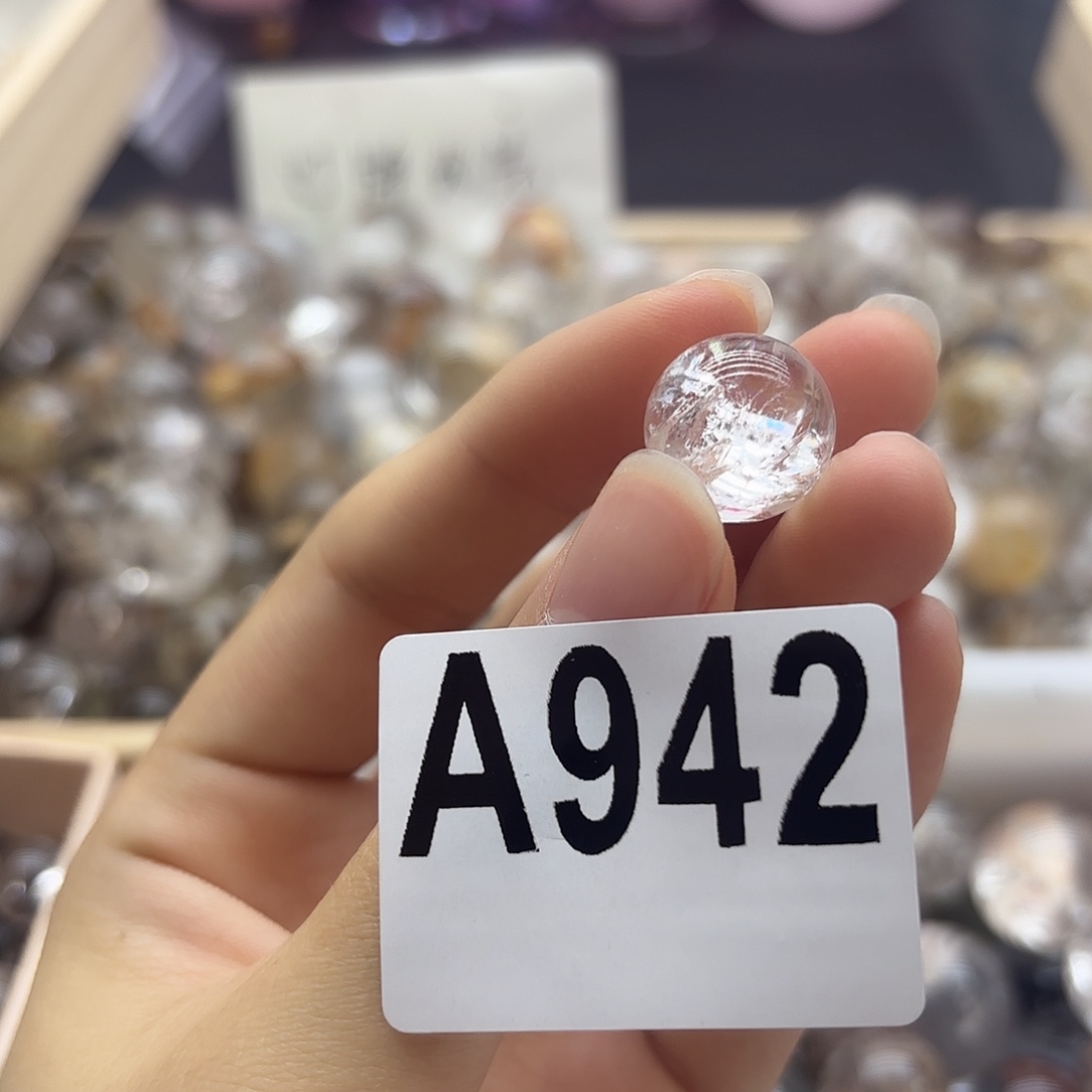 珠宝半成品水晶未镶嵌942