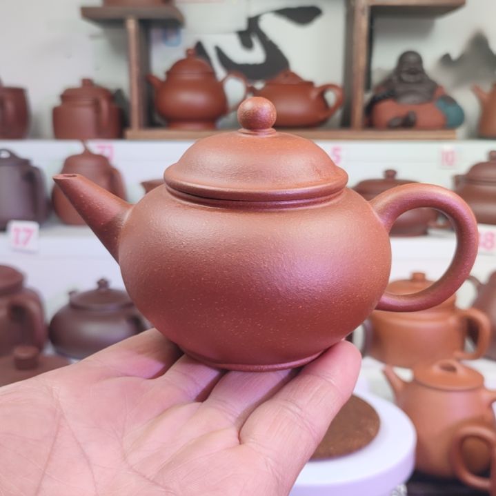 紫砂茶壶水平降坡170cc左右微瑕