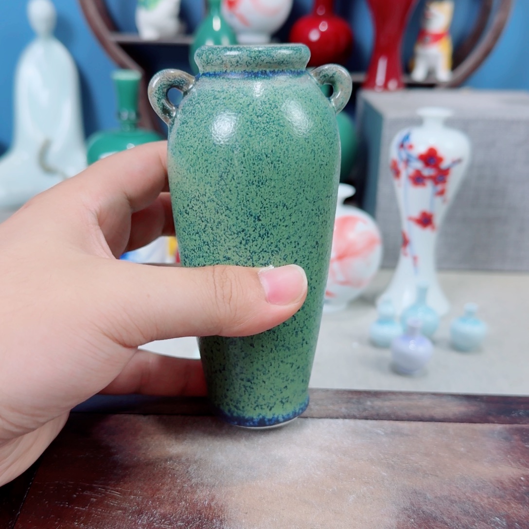 陶瓷手工小花器摆件