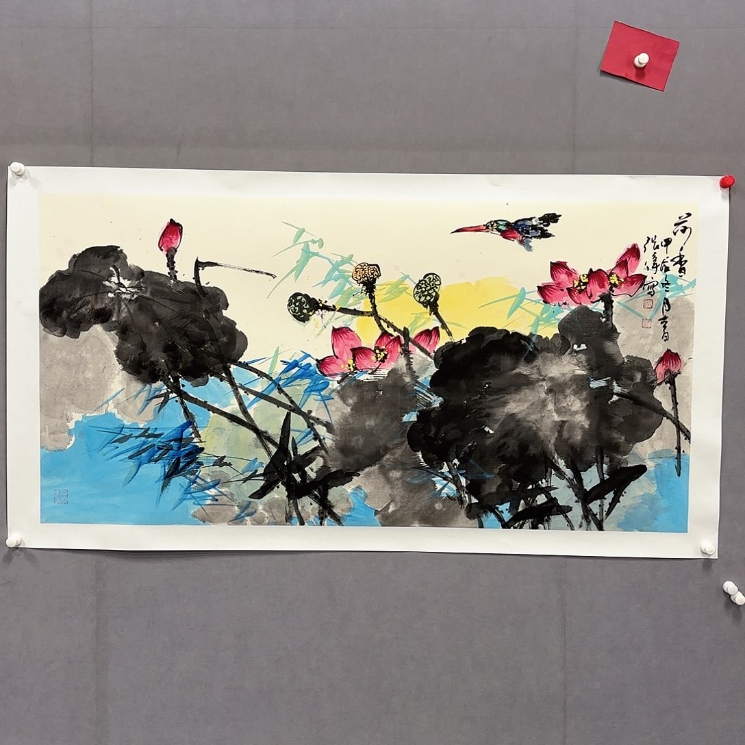 国画国画纯手绘作品请放心去藏