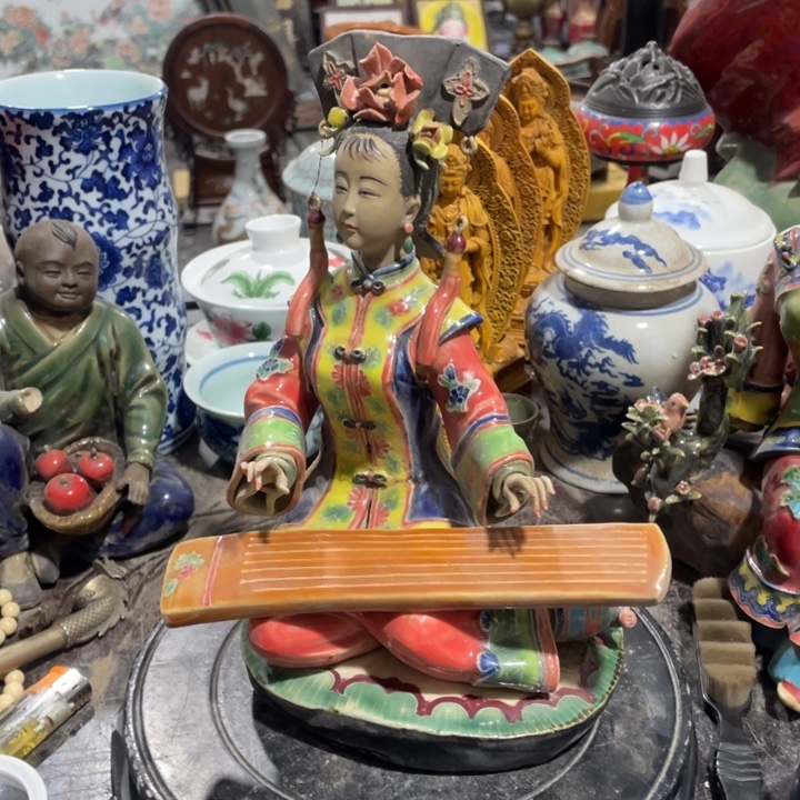 陶摆件顺利小店精品一个