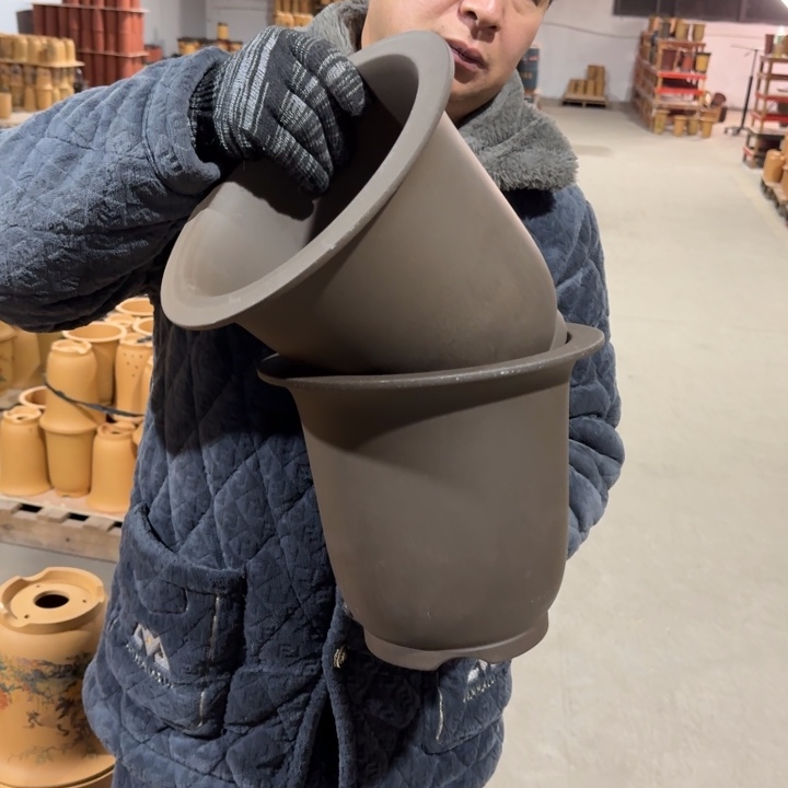 紫砂花盆破损补发