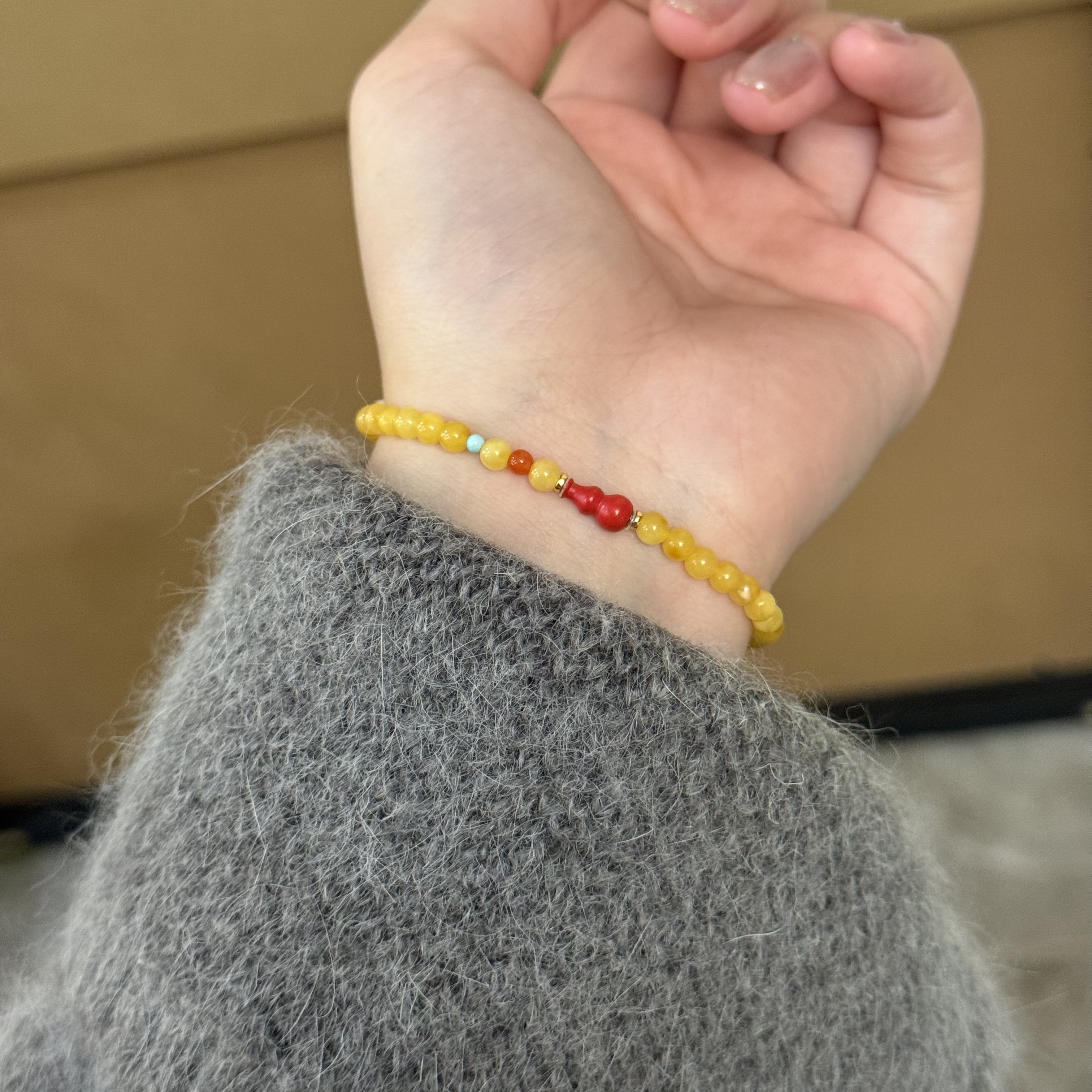 珐琅手链 2235 国风 超高版蜡蜡手作系列百搭手链