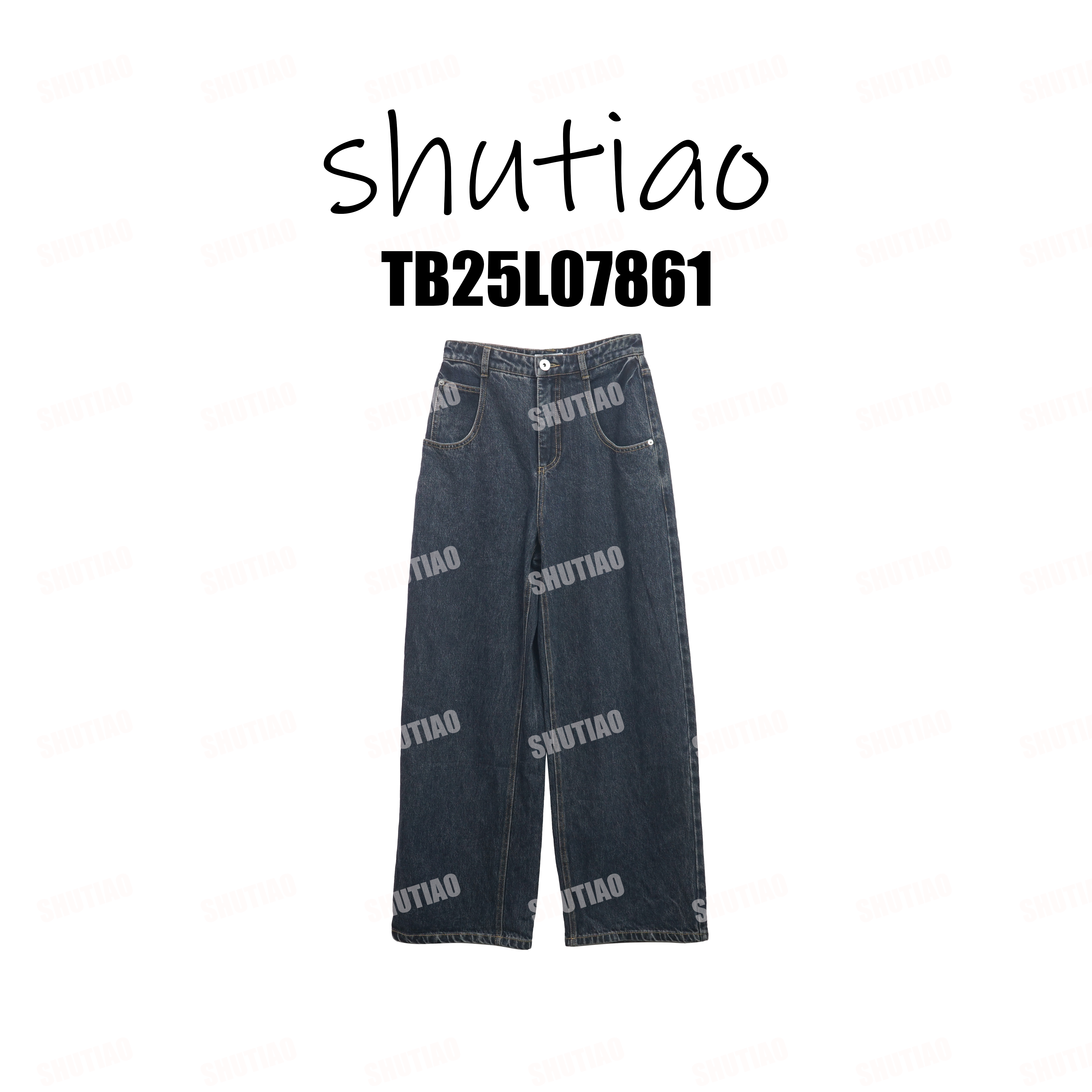 【SHUTIAO】2025冬季：新款小众设计款裤子TB25L07861