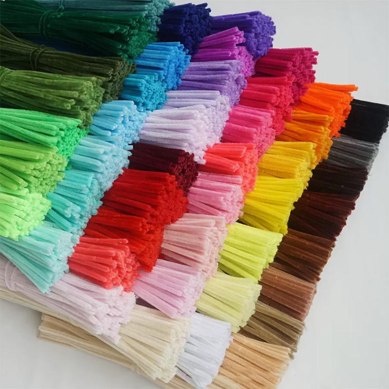 安绕特密扭扭棒7-8毫米加粗加密毛条仿真花束材料手工diy儿童益智