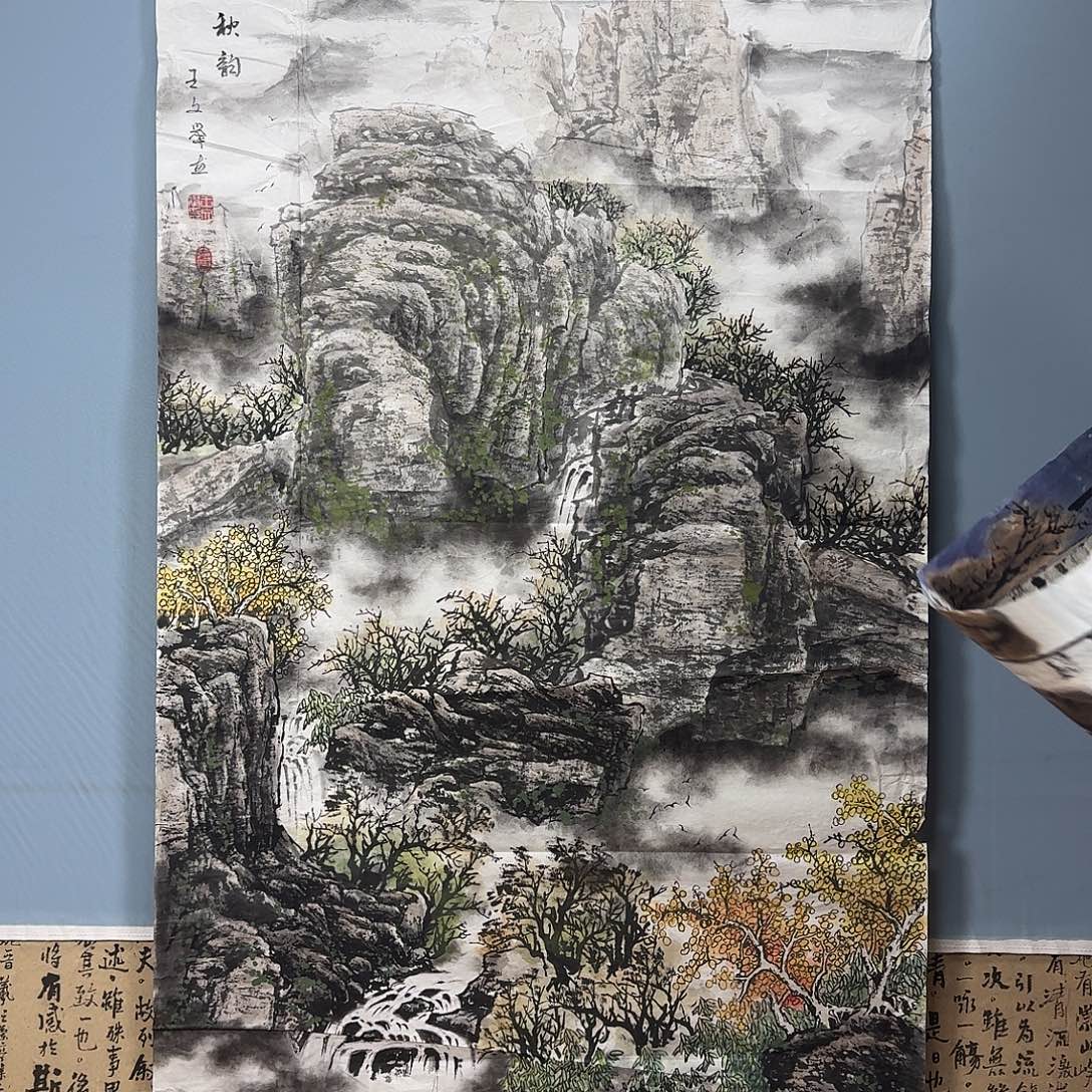 国画1960 牡丹一如您的脸颊