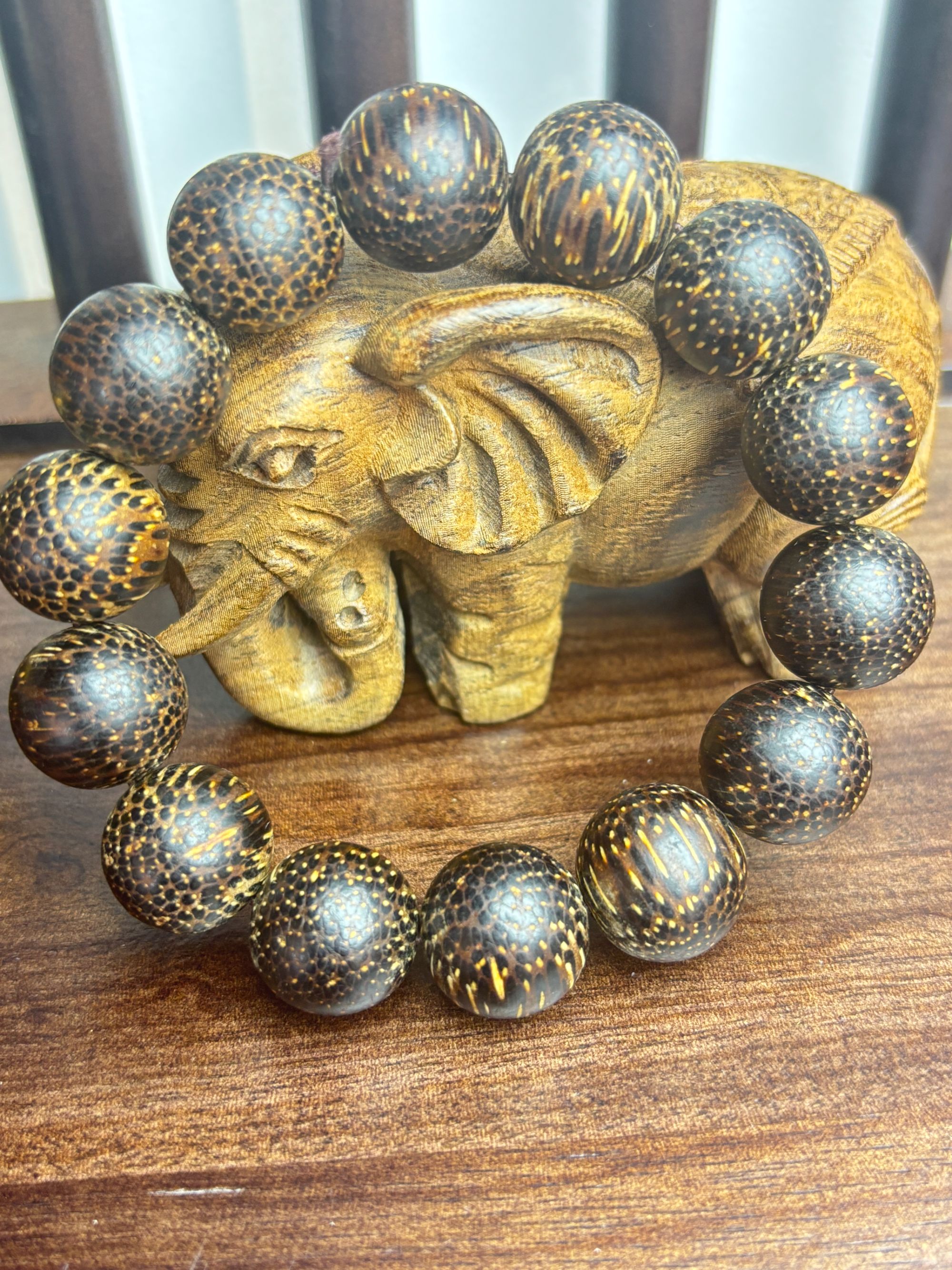 增香沉香木【福依小铺】cx黑色单圈手串