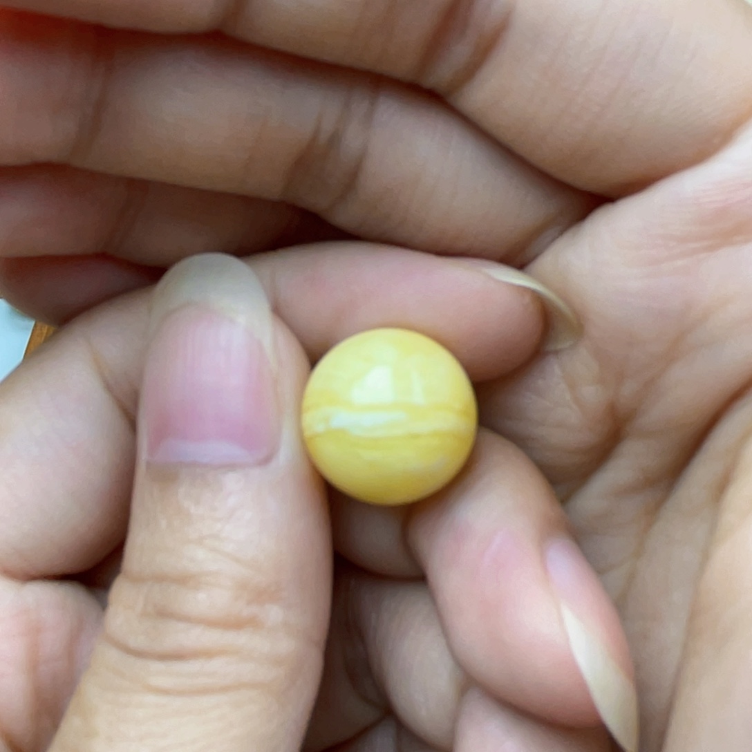 用***8琥珀颈饰未镶嵌14.2mm
