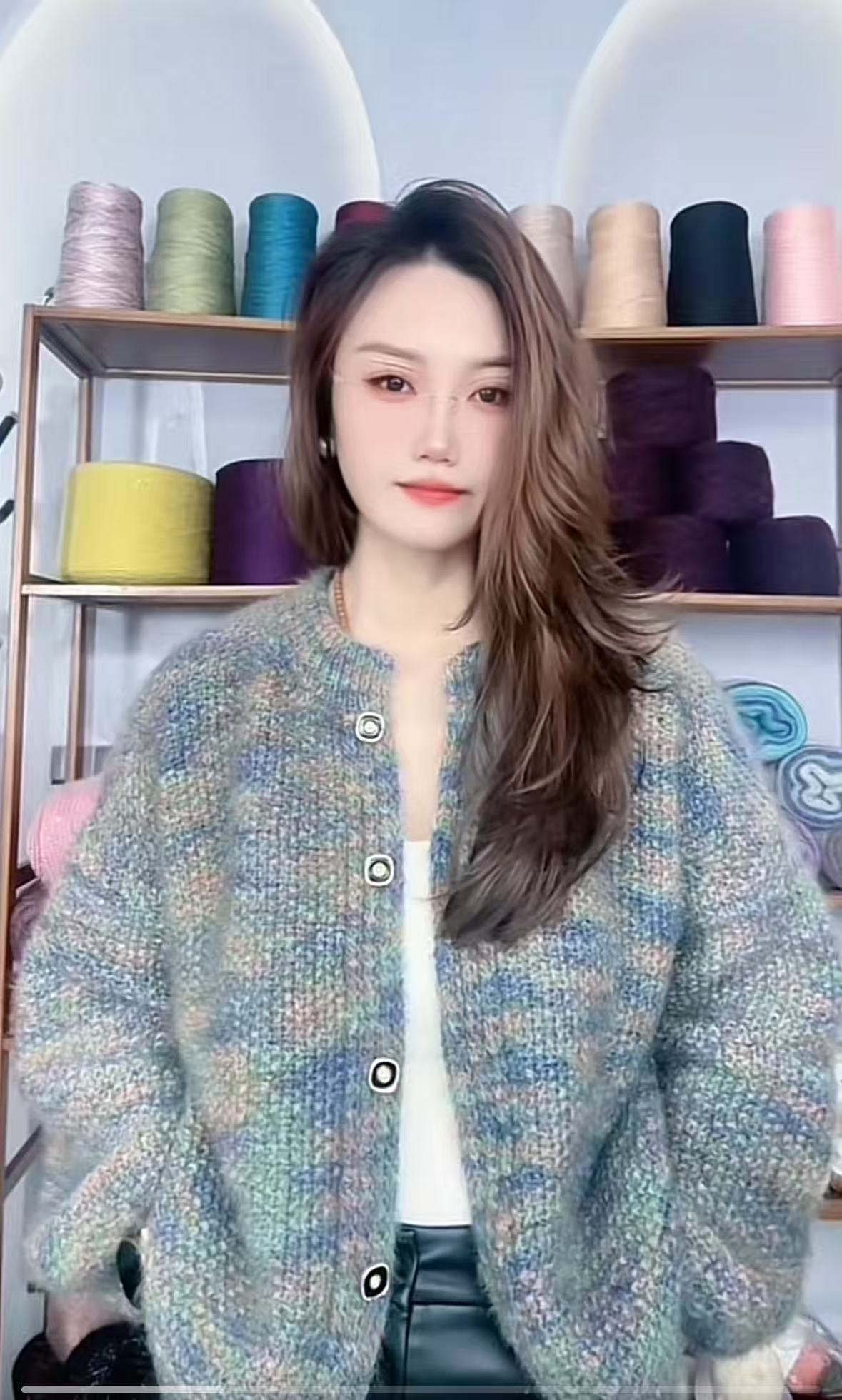 新色大团靓丝绒毛线手工编织柔软家用纯手工防滑绣花手编粗毛