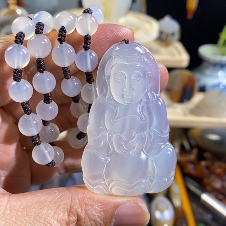 【闪购商品】玛瑙/玉髓吊坠(不含链)未镶嵌