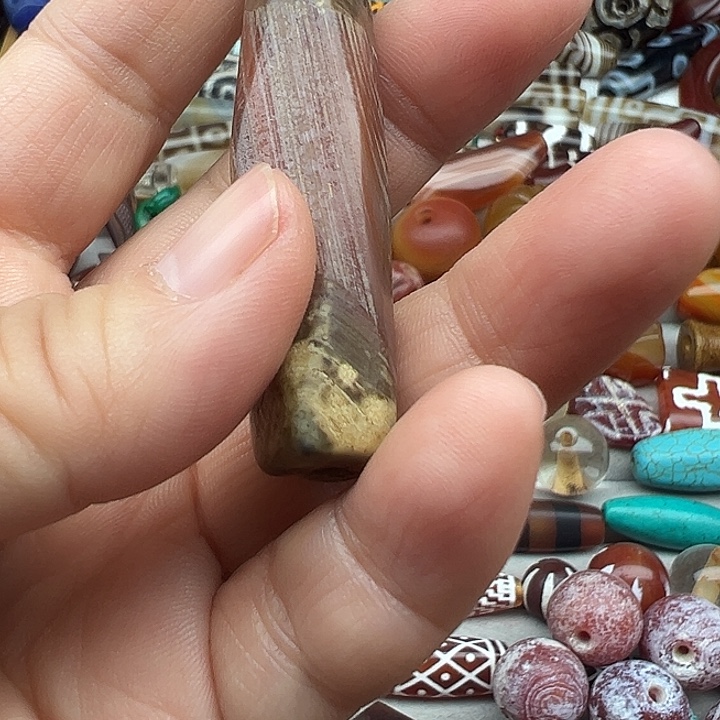 @***五玛瑙/玉髓合金颈饰