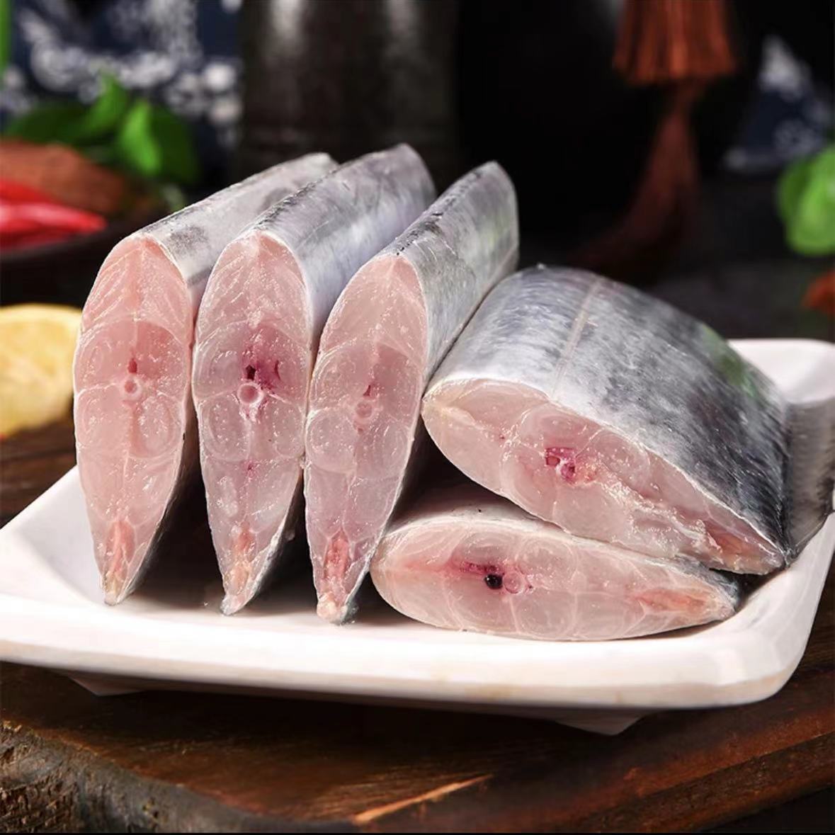 【拍3包送2包】带鱼海鲜段黄海小眼油带鱼中段400克/包*5包