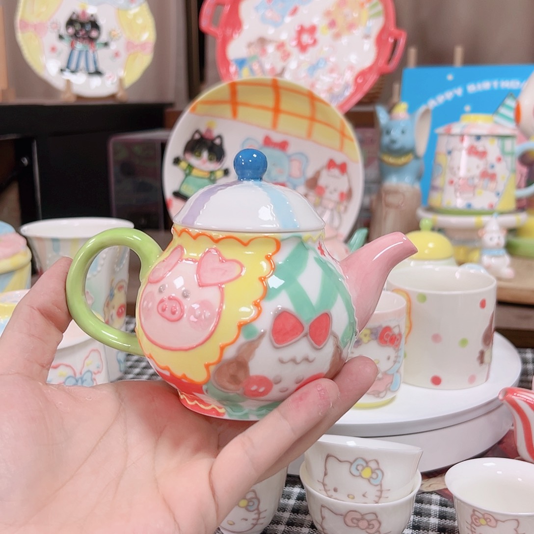 可爱陶瓷高温手作