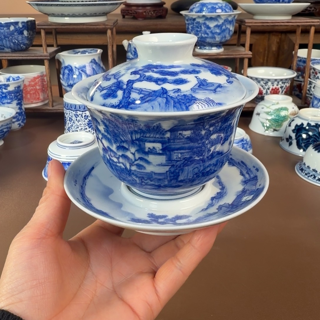 欧***见景德镇陶瓷手工手绘