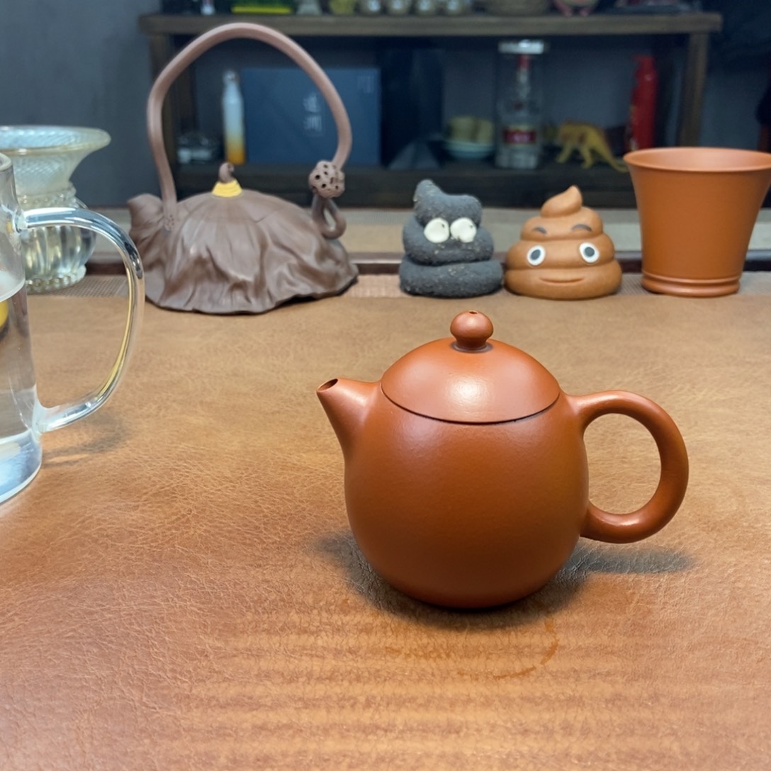 紫砂茶壶龙蛋紫砂壶