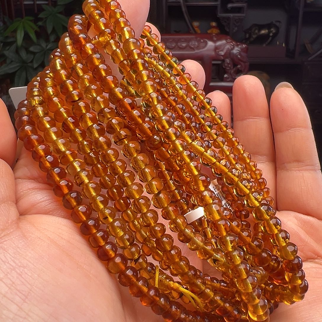 琥珀未镶嵌裸石抚顺琥珀20002-8五多样性发其一