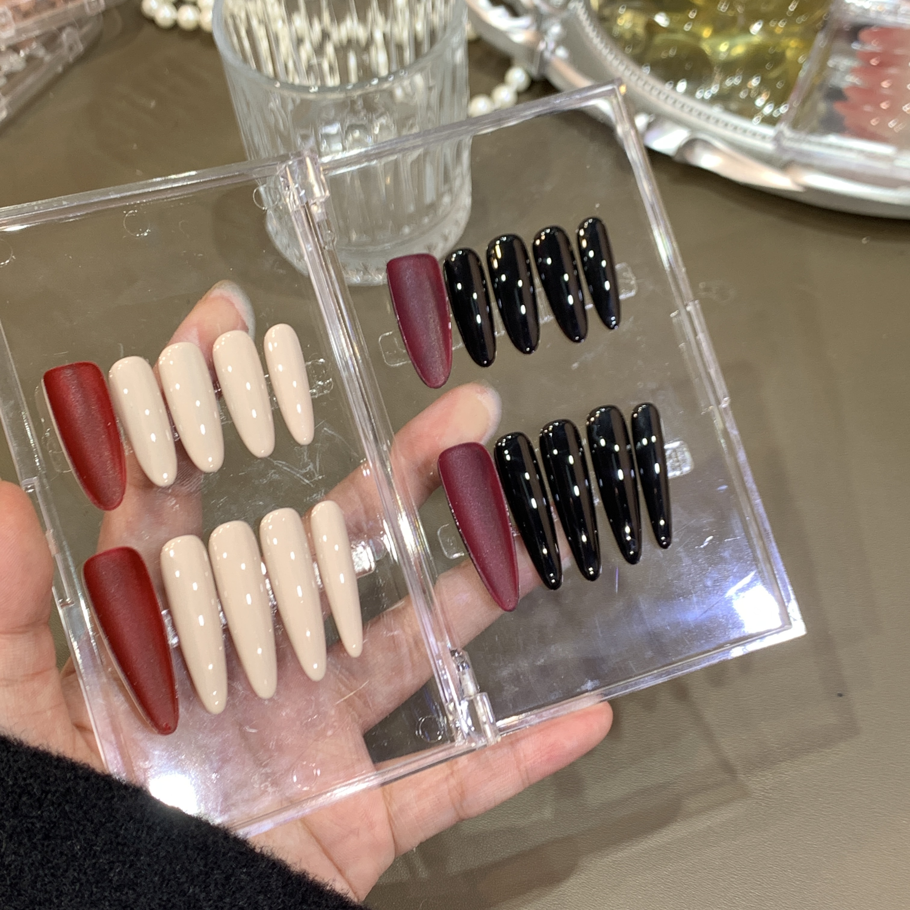 【cL红底高跟鞋】古早感特调色穿戴甲