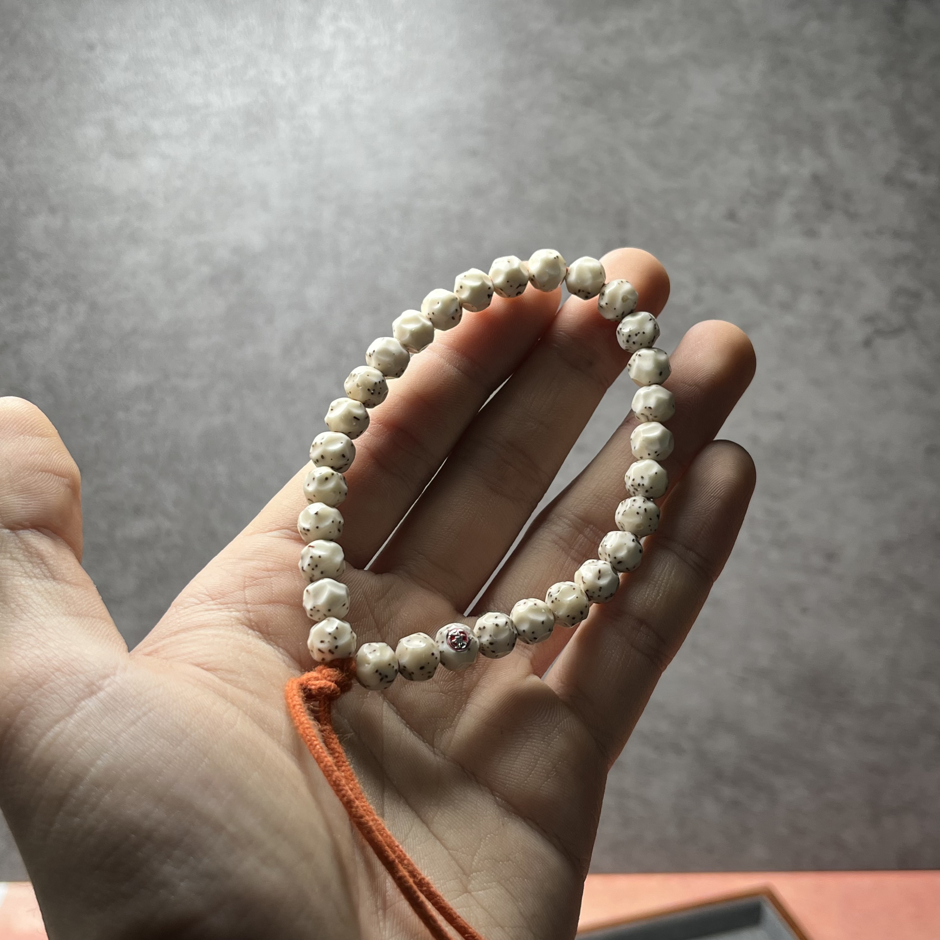 银标级7.8白冰糖数星星小胖墩星月菩提手串S7.8SXPD