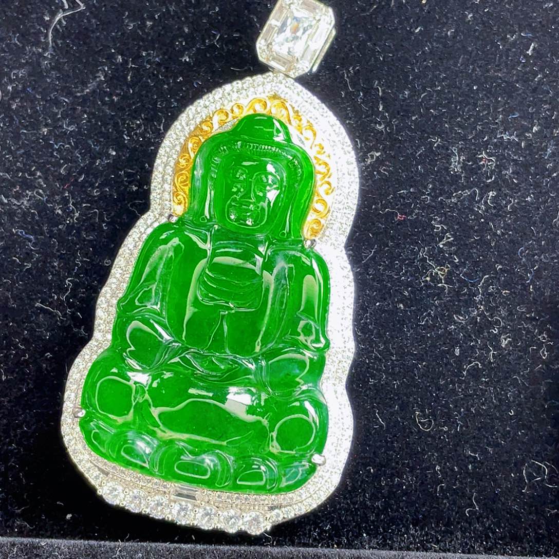 翡翠吊坠(不含链)未镶嵌