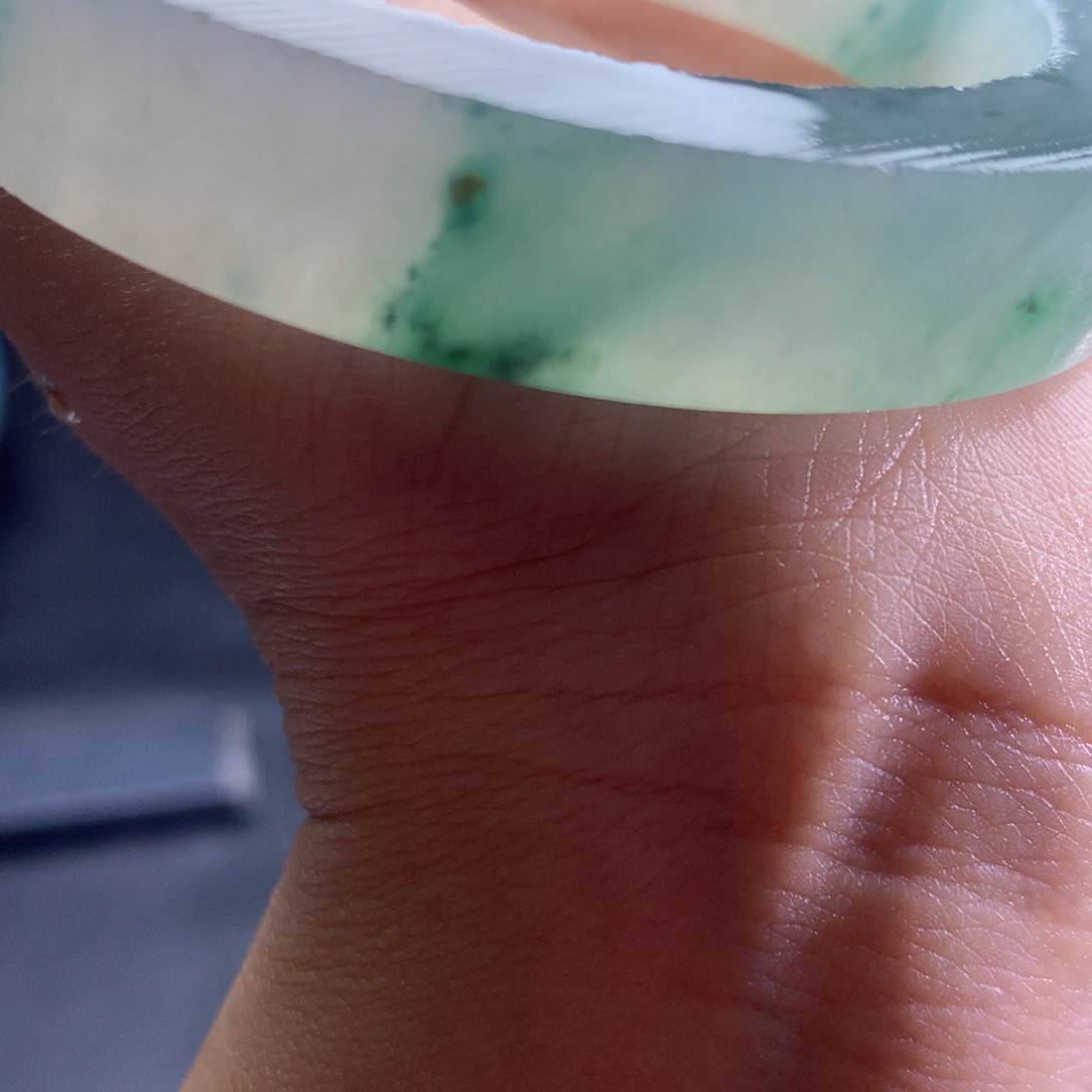 定制翡翠翡翠手镯未镶嵌1***豆