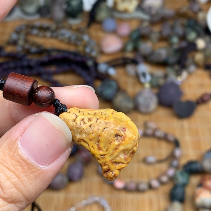 玛瑙/玉髓珠宝半成品未镶嵌豆*