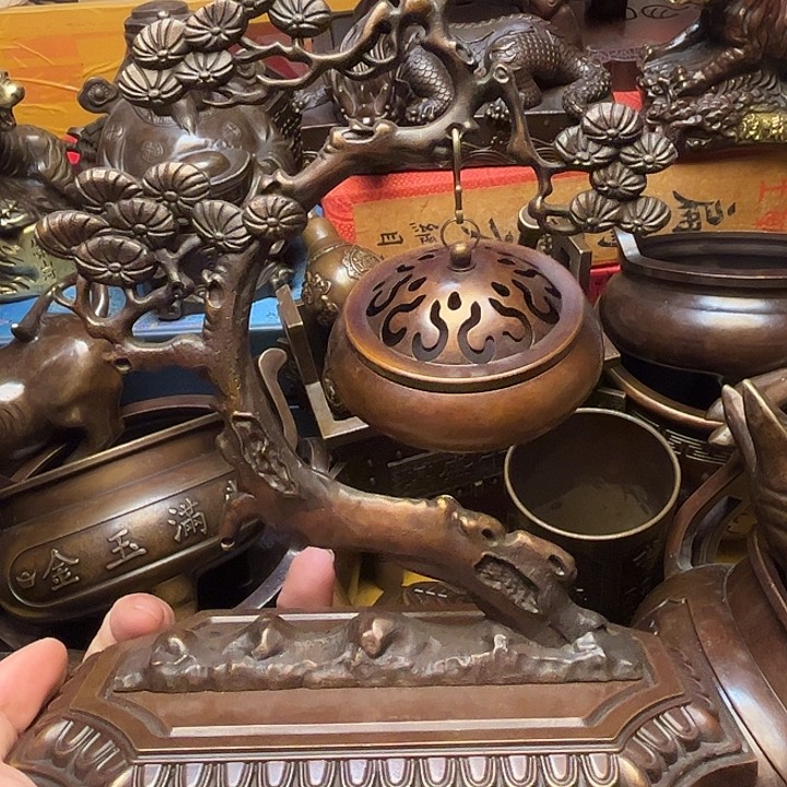 精美铜器摆件下单