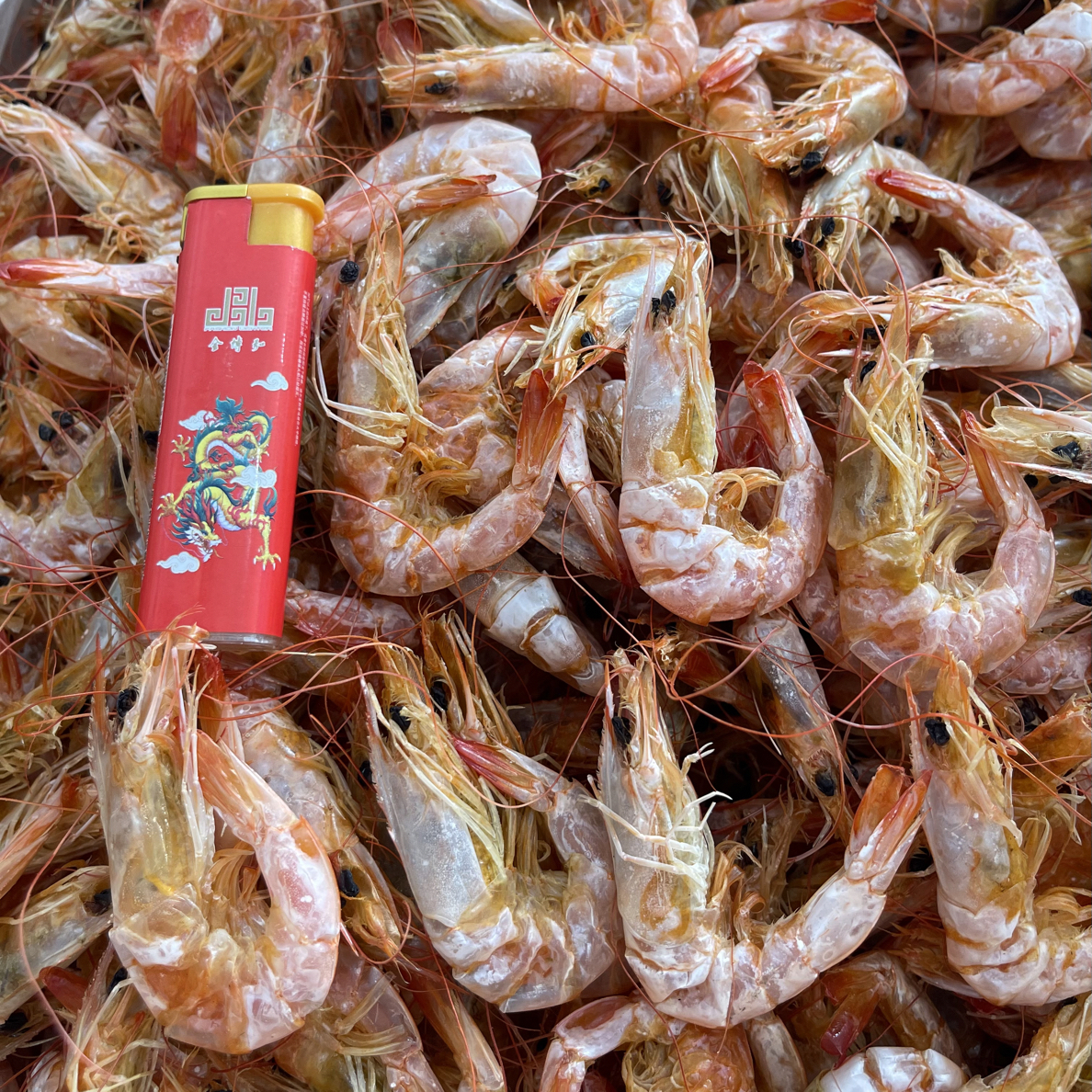 汕尾本港活晒直虾干 淡干鲜甜 零食干虾