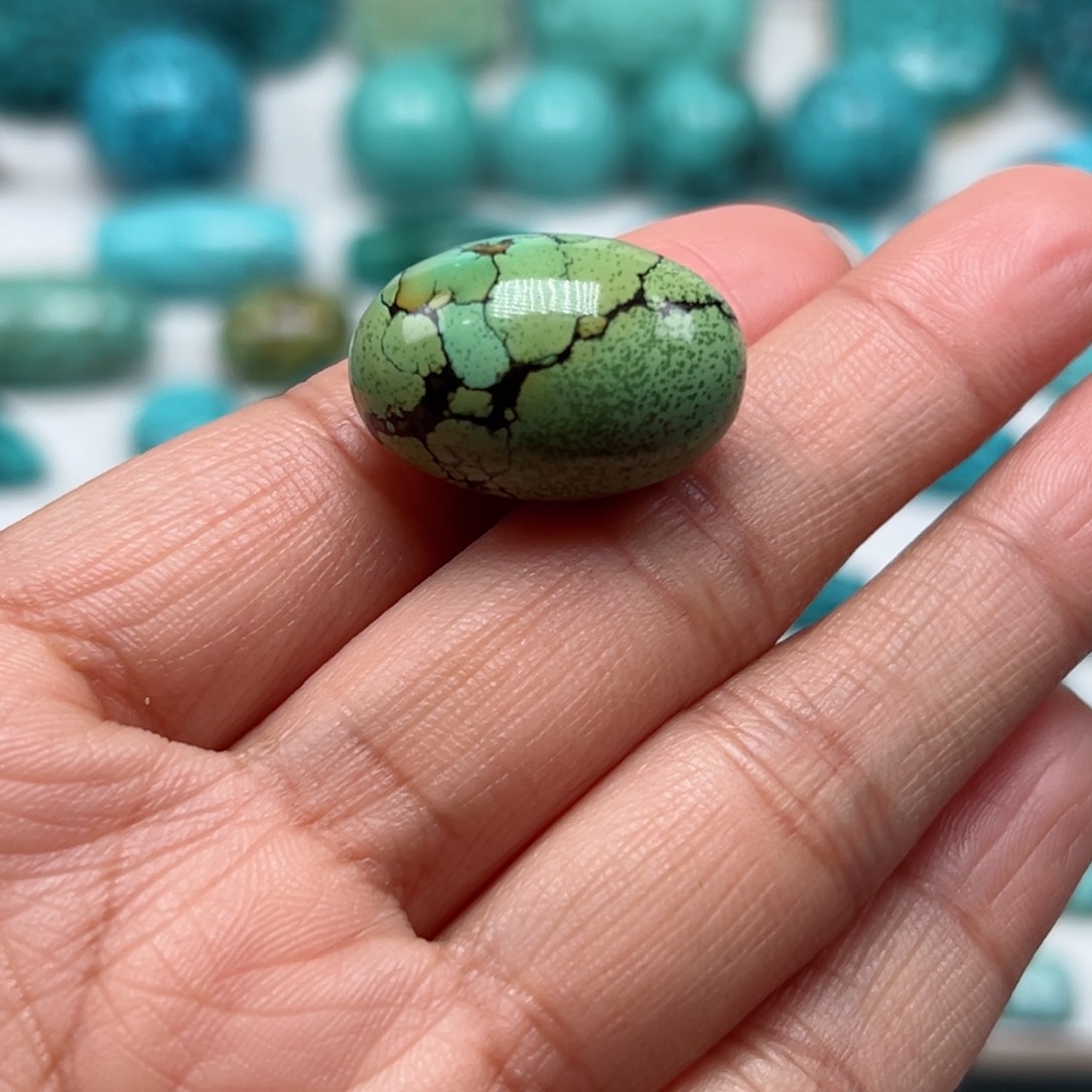 绿松石珠宝奇石未镶嵌