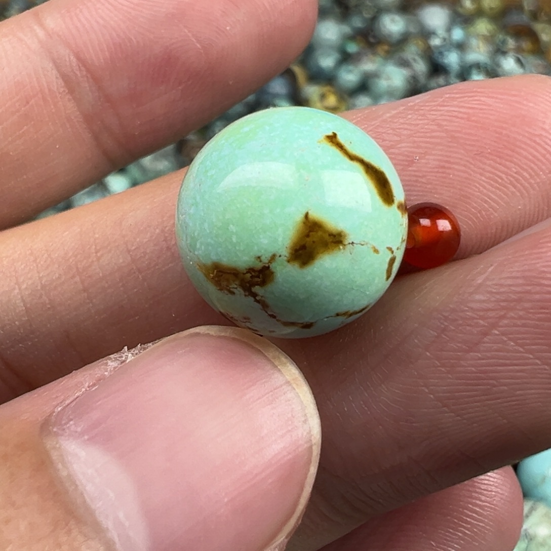 南红玛瑙配饰未镶嵌卡14.4