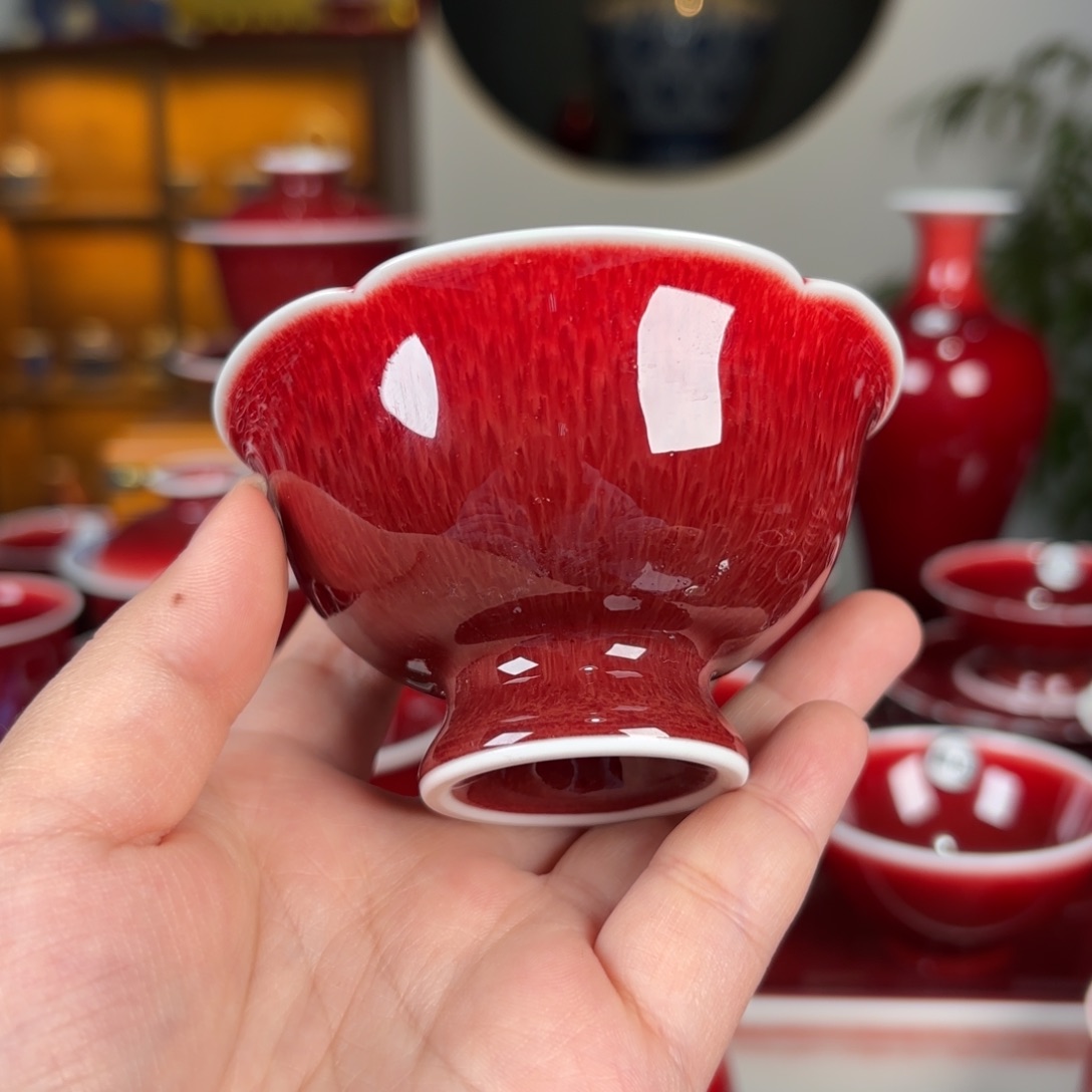 杯子景德镇高温颜色釉