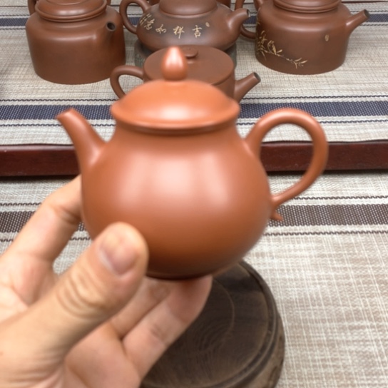 壶堉*高潘壶 150毫升 红色复烧