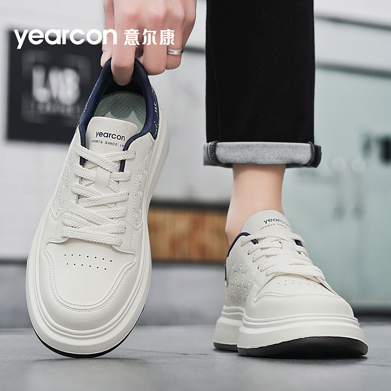 YEARCON/意尔康男鞋2025夏季新款软底透气运动休闲潮鞋男士通勤鞋