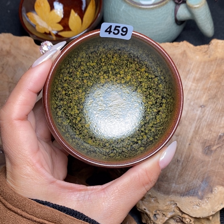 茶盏建窑建盏主人杯459