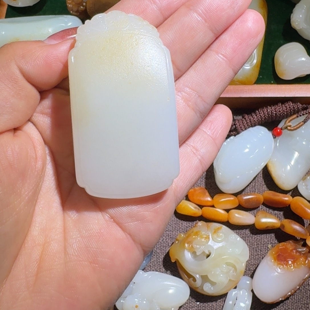 和田玉g挂件未镶嵌0**8