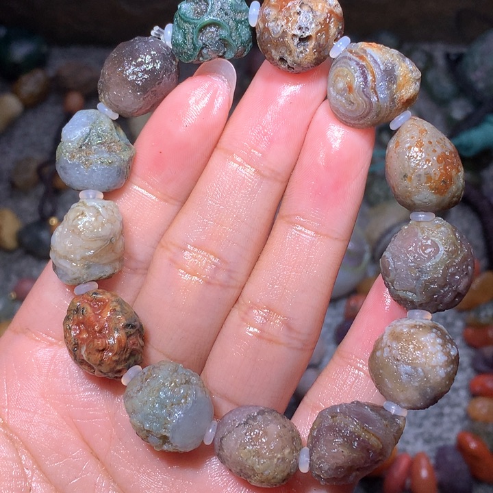 玛瑙/玉髓珠宝半成品未镶嵌