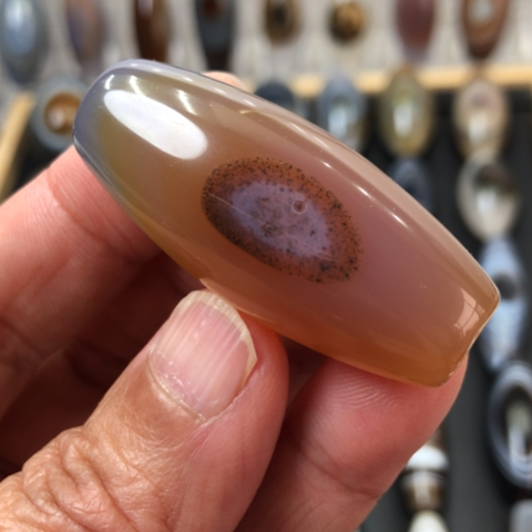 玛瑙/玉髓未镶嵌吊坠(不含链)