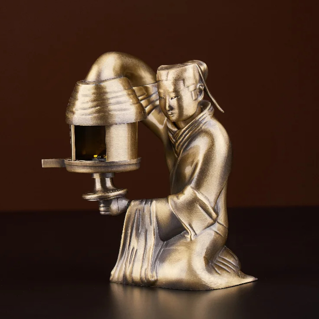 河北博物院长信宫灯复仿摆件镇馆之宝文物文创国宝博物馆