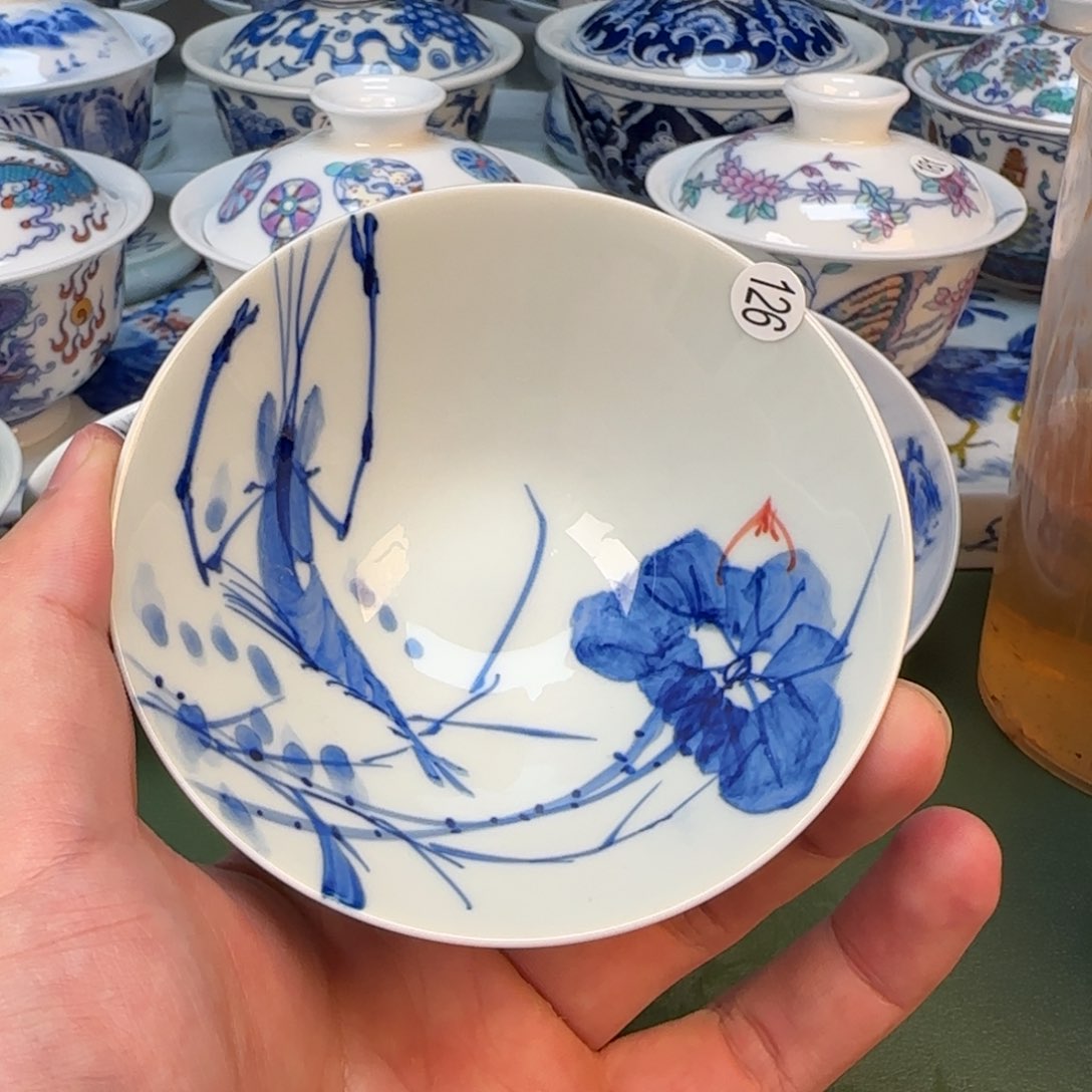 彦祖纯手工手绘茶具126