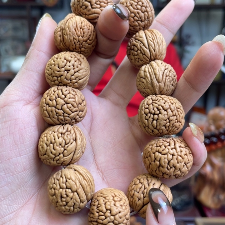 吊坠桃核桃核手串