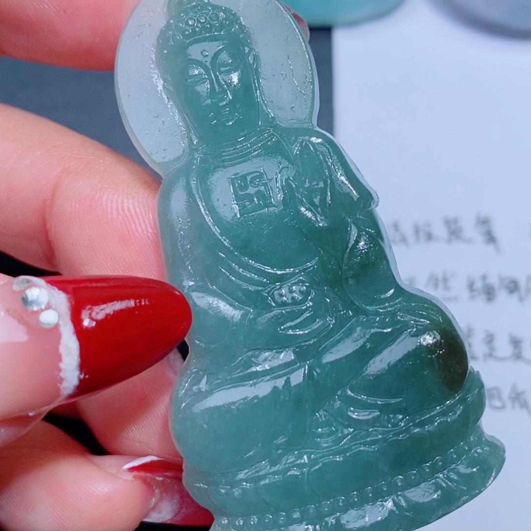 定制翡翠吊坠未镶嵌