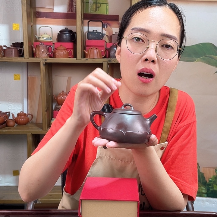 紫砂壶原矿柴烧石飘