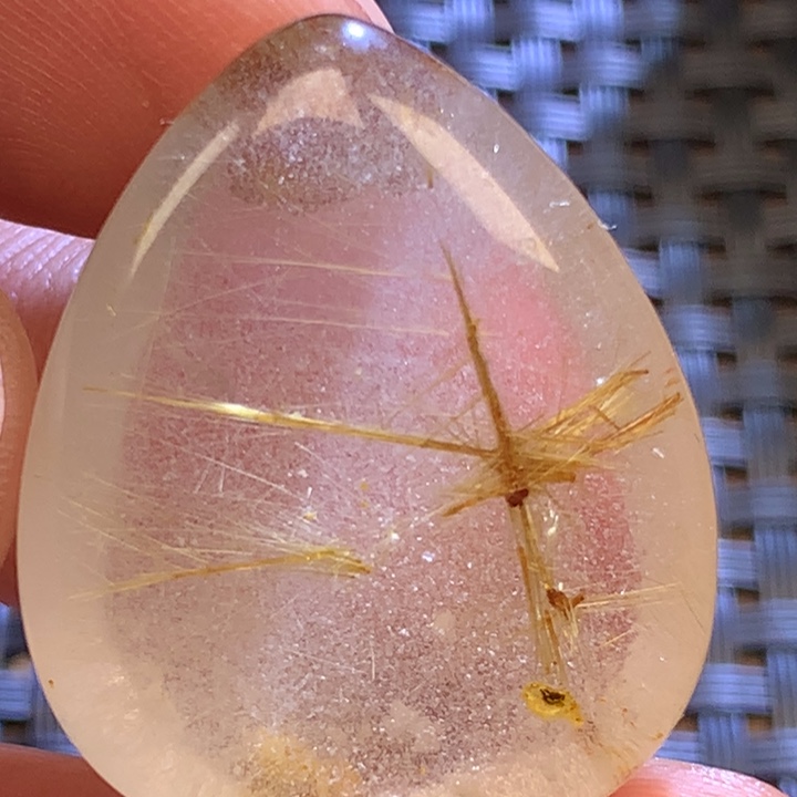 水晶吊坠(不含链)未镶嵌喜