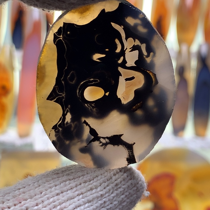 未镶嵌玛瑙/玉髓珠宝半成品70