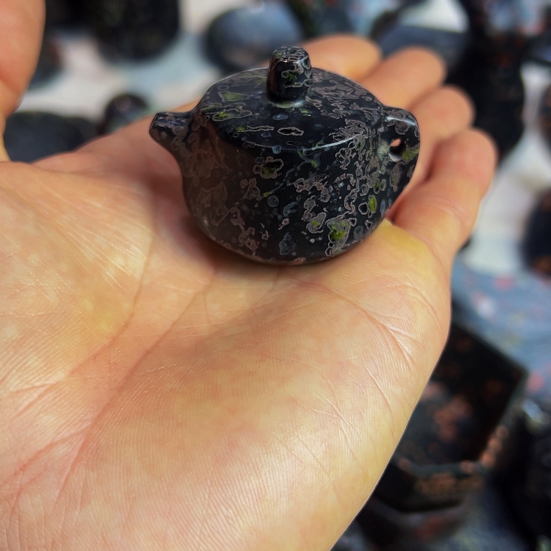 梅花玉鱼缸石茶周边微瑕不退不换