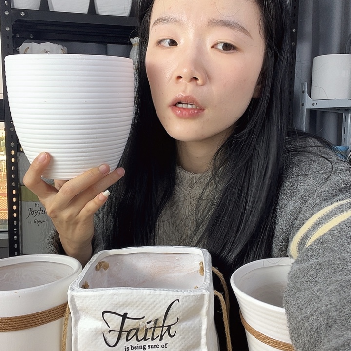 新品白色直经14.5cm