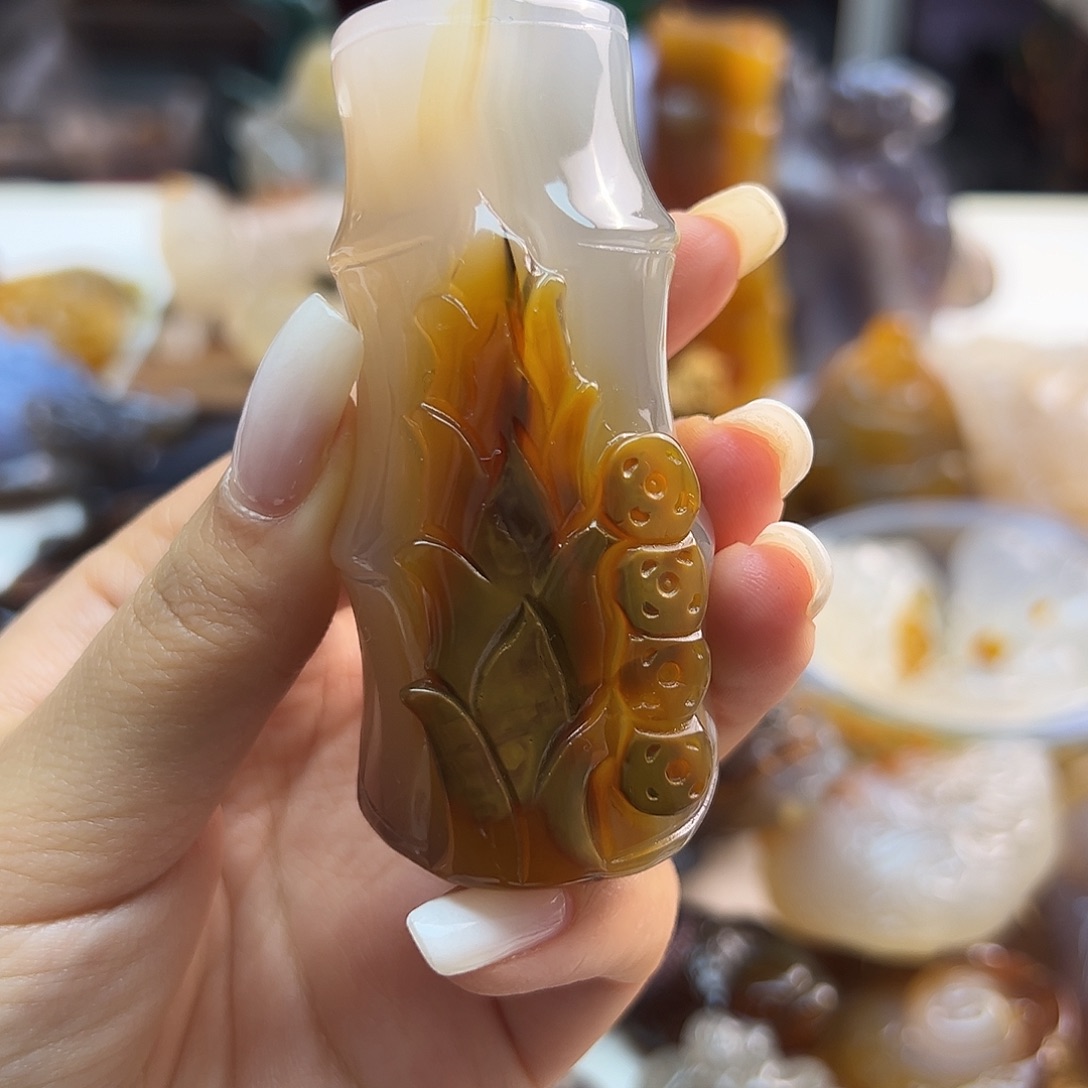 玛瑙/玉髓未镶嵌颈饰