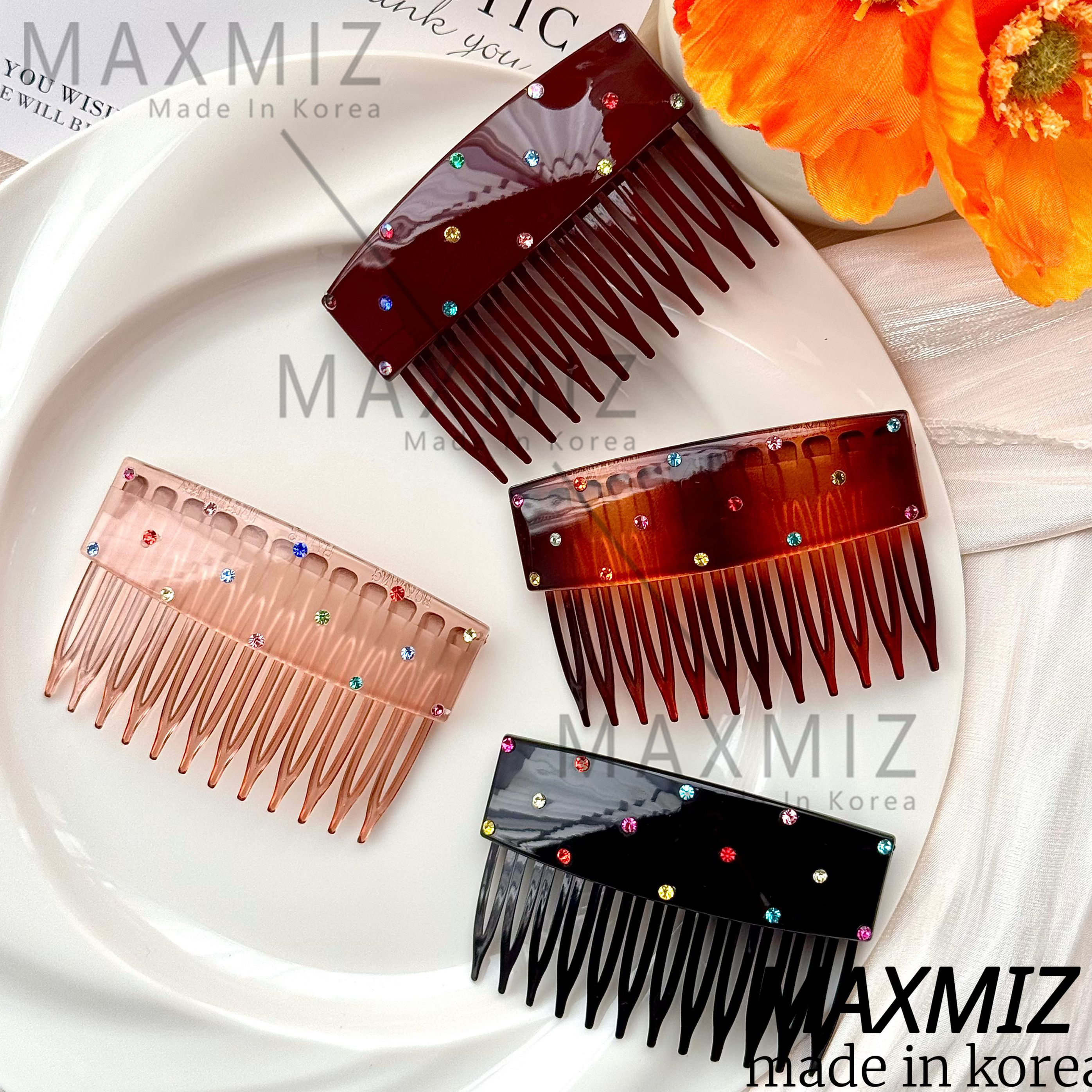 东大门 韩国东大门新款满钻齿梳精致气质大方2093