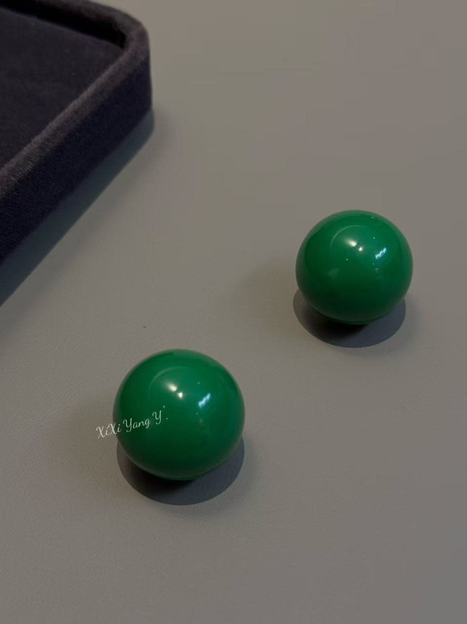  XiXi Yang Y.“彩色女孩”小众设计感时尚耳环