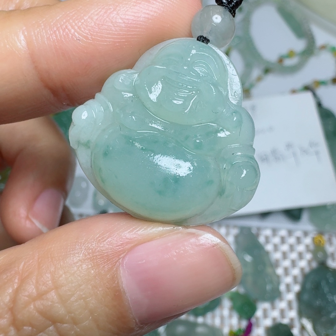 定制翡翠未镶嵌挂件